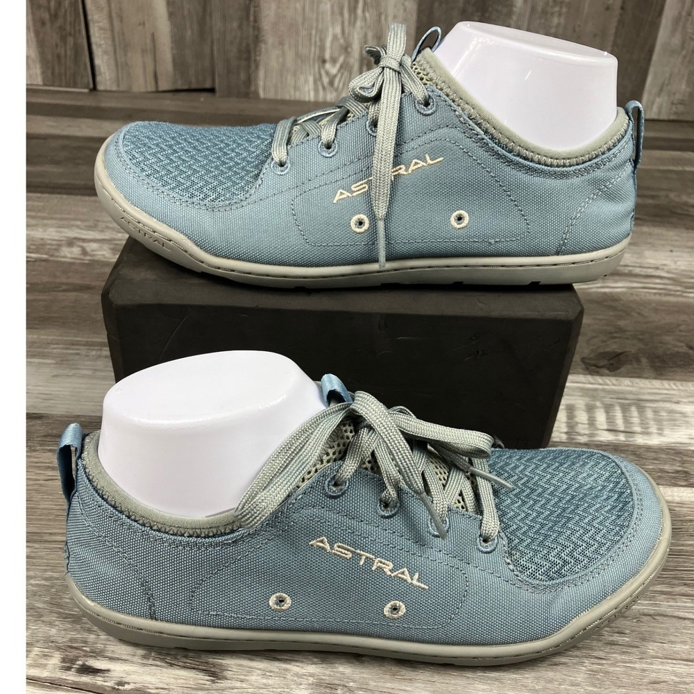 Astral Loyak Ws Blue Gray Water Shoes Womens 8 Barefoot Minimalist NCS25U5